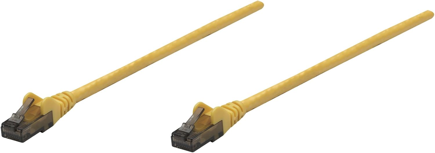 intellinet 网络解决方案 cat6 rj-45 公头/rj-45 公头 utp 网络电缆